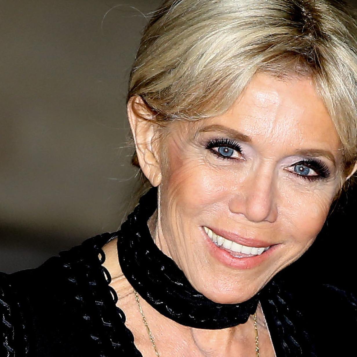 Brigitte Macron ungeschminkt