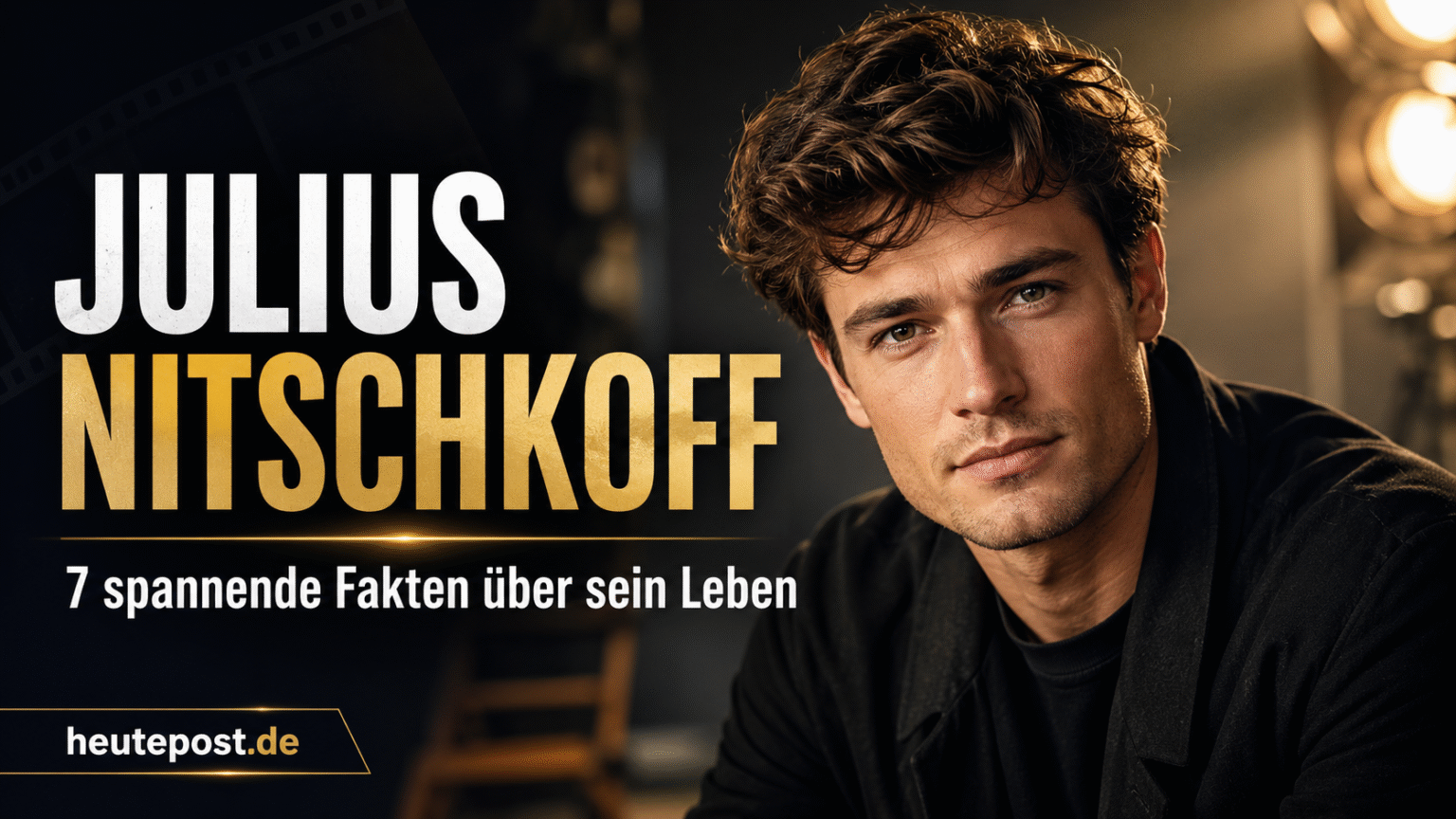 Julius Nitschkoff im Porträt