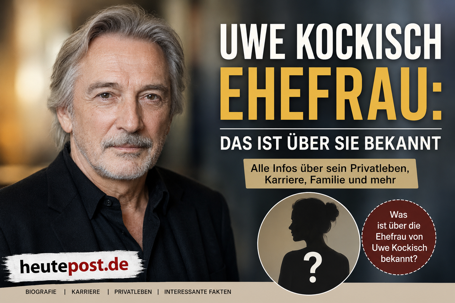 Uwe Kockisch Ehefrau