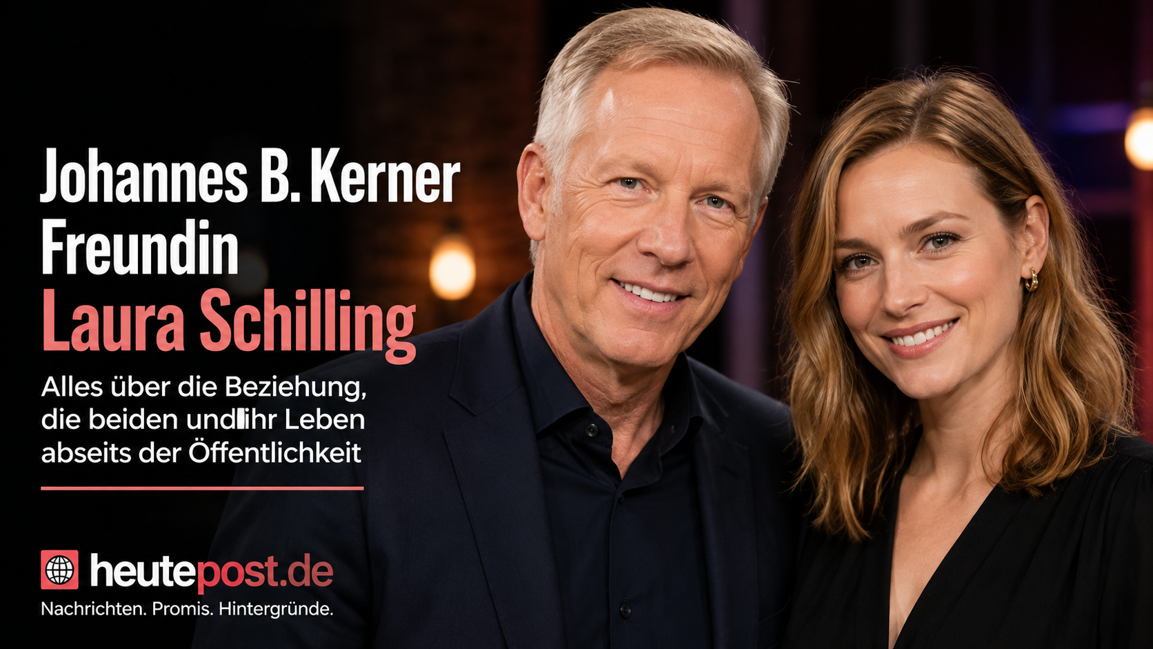 Johannes B Kerner Freundin Laura Schilling