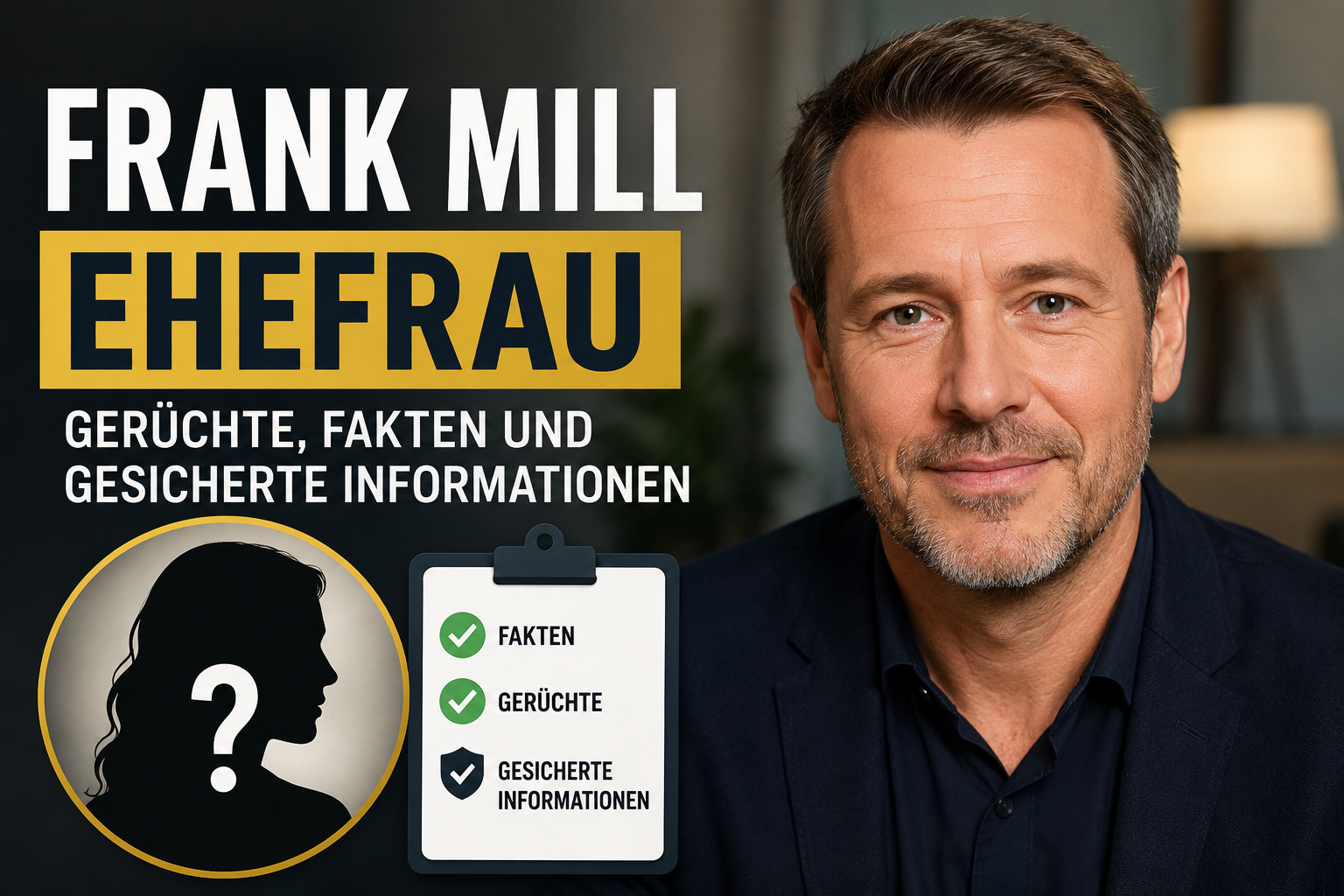 Frank Mill Ehefrau