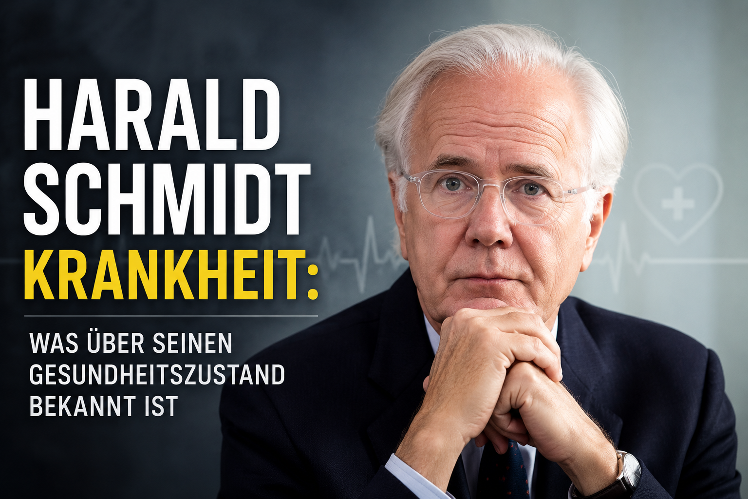 Harald Schmidt Krankheit